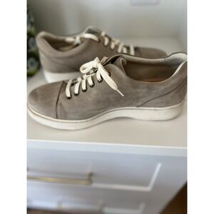 SAMUEL HUBBARD Leather Shoes Men's 11M‎ Fast Walking Shoes Tan Beige Leather